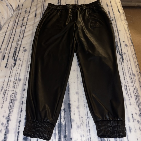 Express Pants - Express Faux Leather Joggers. NWT